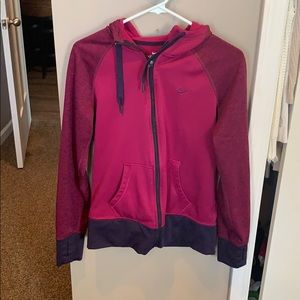 NIKE zip up jacket SIZE M